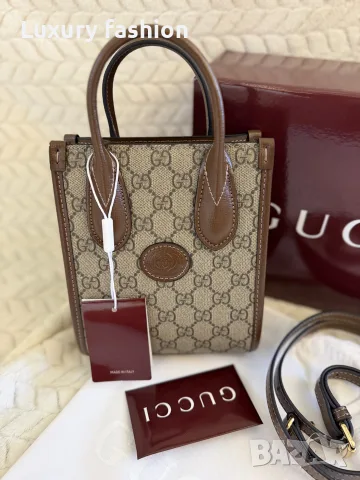 дамска чанта Gucci, снимка 4 - Чанти - 56149218