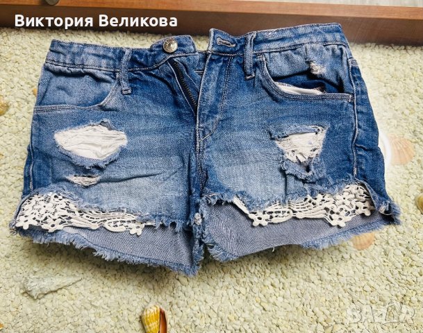 Къси дънкови панталонки, снимка 1