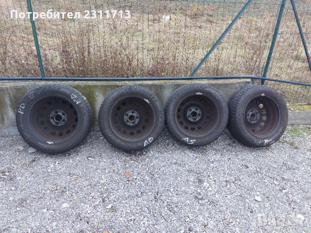 джанти със зимни гуми 16 ки за фолксваген нов внос от италия, снимка 2 - Гуми и джанти - 34255900