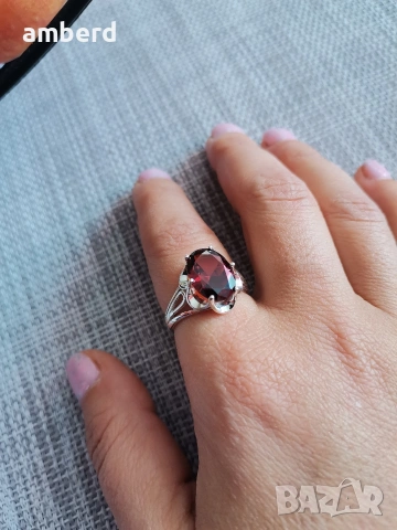 Уникален НОВ сребърен пръстен - модел R125, снимка 8 - Пръстени - 53557361