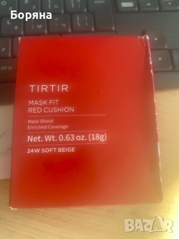 TIRTIR Mask Fit Red Cushion 18г–нюанс 24W, нов (фондьотен ТирТир)