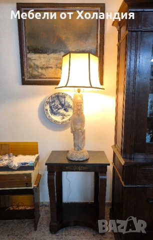 голяма лампа от алабастър, снимка 10 - Настолни лампи - 52467653