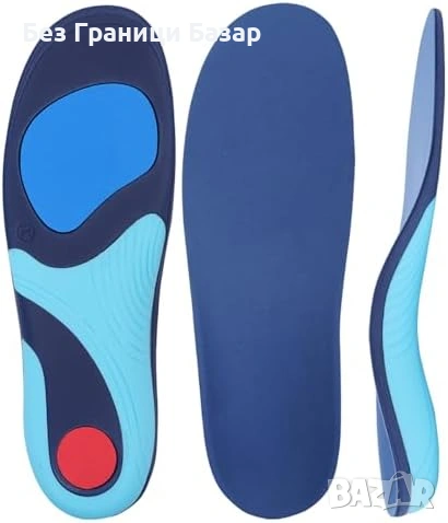 Нови Ортопедични стелки – опора на свода, дълбока пета, амортизация, снимка 3 - Други - 53696497