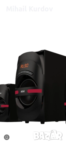 Продавам домашно кино AKAI 5.1, снимка 2 - Ресийвъри, усилватели, смесителни пултове - 52829658