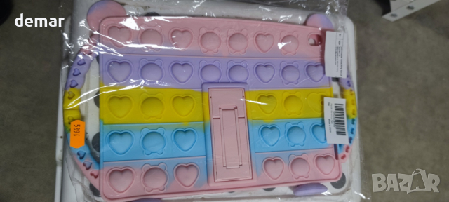 Силиконов удароустойчив калъф за таблет iPad 10.2 инча, 9, 8, 7 генерация, за деца, многоцветен, снимка 6 - Калъфи, кейсове - 44914482