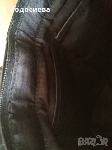 Черна дамска италианска чанта Vera Pelle, снимка 10 - Чанти - 39167500