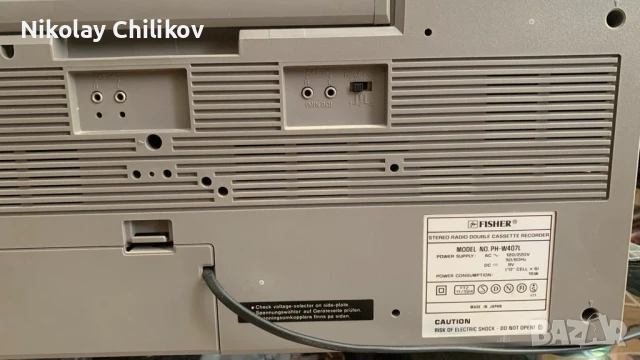 Fisher PH-W407L, снимка 6 - Радиокасетофони, транзистори - 51137429