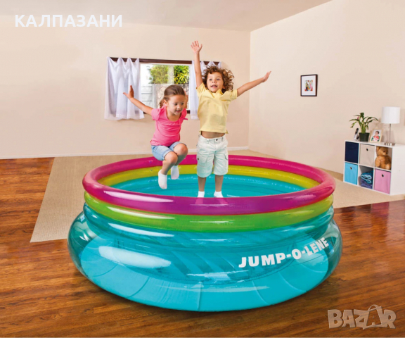 Детски надуваем батут Ринг INTEX Jump-O-Lene 48267, снимка 3 - Надуваеми играчки - 36127602