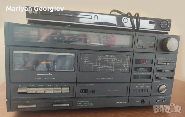 Ретро аудио техника за части/ремонт: Universum + DVD LG