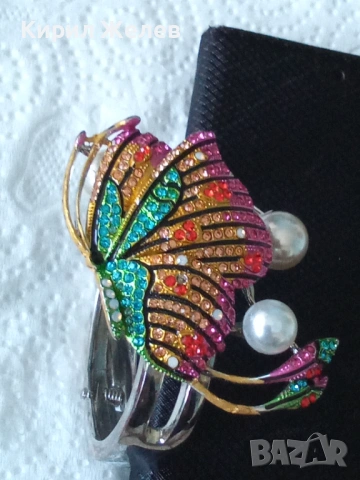 Гривна ръчна декорация пеперуда 53803, снимка 5 - Гривни - 53530178