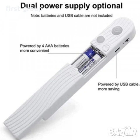 Лед лента с интилигентен сензор за движение 1м / 2м / 3м, снимка 3 - Лед осветление - 53047419