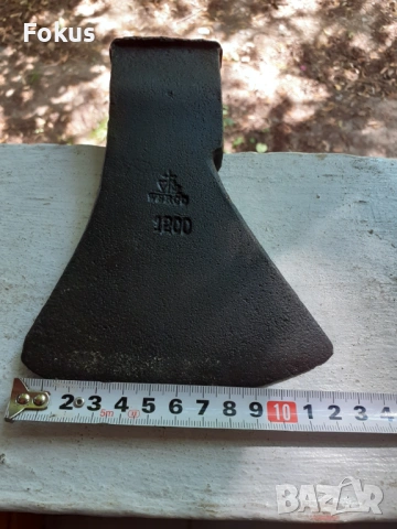 Находка Стара немска брадва Werco ВСВ топор секира, снимка 7 - Антикварни и старинни предмети - 53469888