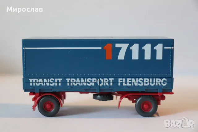 HERPA? WIKING? H0 1/87 РЕМАРКЕ КАМИОН МОДЕЛ КОЛИЧКА, снимка 3 - Колекции - 50338853