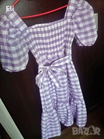 Лилава кукленска рокля, снимка 2 - Рокли - 14241024
