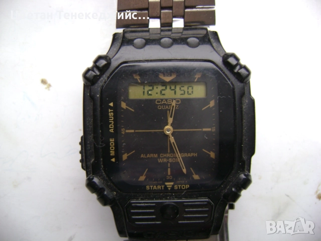 Продавам 5 броя кварцови часовника Swatch и Casio, снимка 6 - Мъжки - 52577242