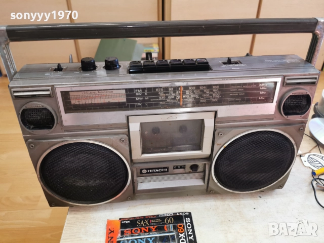 HITACHI TRK-7000E ЗА РЕМОНТ/ЧАСТИ 2912251328, снимка 3 - Радиокасетофони, транзистори - 52927160