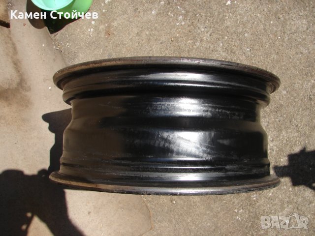 Стоманени джанти от Мазда 323F BJ 15", снимка 4 - Части - 41756223