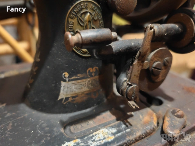 Стара шевна машина Singer , снимка 10 - Антикварни и старинни предмети - 53120113