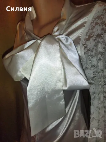 Официална туника Junona Юнона сатен и дантела , снимка 5 - Туники - 48466750