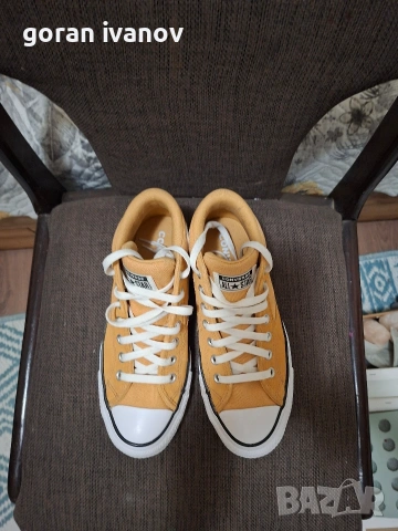 Кецове Converse ,цвят горчица, снимка 3 - Кецове - 53762692