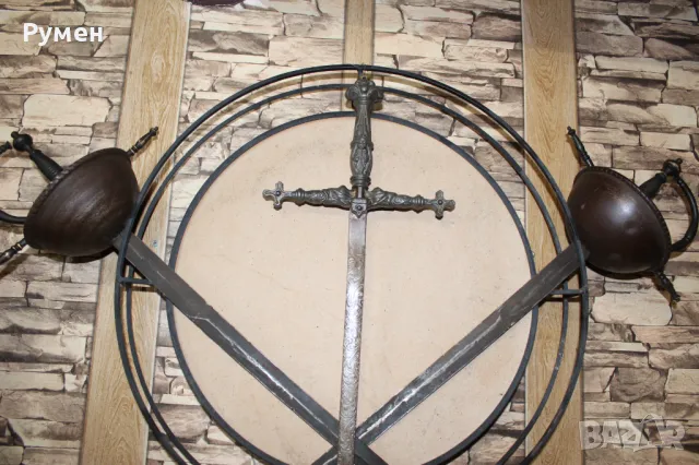 Рапира и две шпаги, снимка 3 - Антикварни и старинни предмети - 49296705