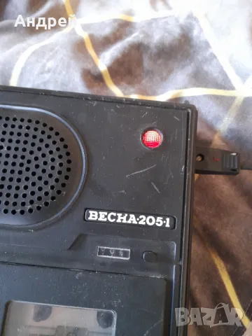 Стар касетофон Весна 205 1, снимка 10 - Антикварни и старинни предмети - 49545876