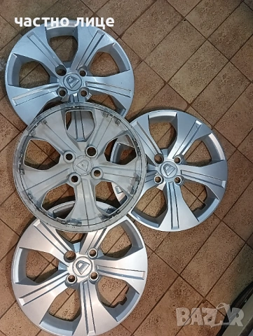 Дачия оригинални тасове 15цола нов модел, снимка 3 - Аксесоари и консумативи - 53365462