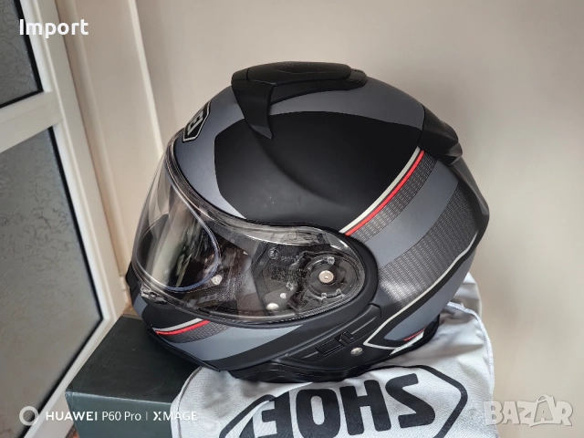 Каска за мотор SHOEI Neotec 2 Размер XS, снимка 4 - Аксесоари и консумативи - 51622617