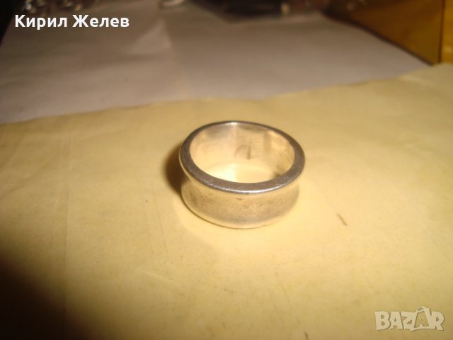 СРЕБЪРНА АРТ ДИЗАЙНЕРСКА ХАЛКА ПРЪСТЕН МАСИВНО СРЕБРО 925 БУТИКОВО МОДНО БИЖУ 25969, снимка 13 - Пръстени - 35950775