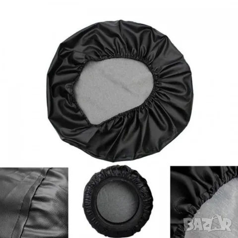 Калъф за резервна гума на джип 4x4 16" кожен, снимка 3 - Аксесоари и консумативи - 47504399