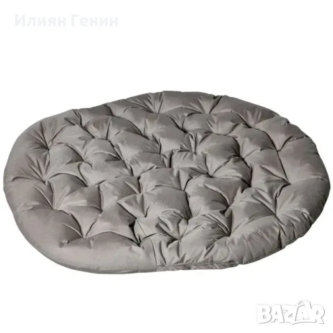 Градински стол Outsunny Papasan, 2 - местен с възглавница, снимка 13 - Градински мебели, декорация  - 55956947