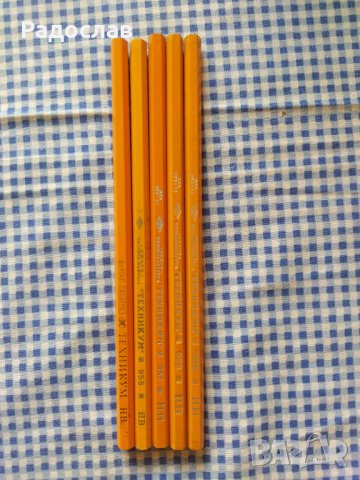 стари моливи Техникум, снимка 1 - Ученически пособия, канцеларски материали - 39197556