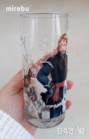 Стъклени чаши "Самолетите" и "Frozen", снимка 7 - Чаши - 53708369