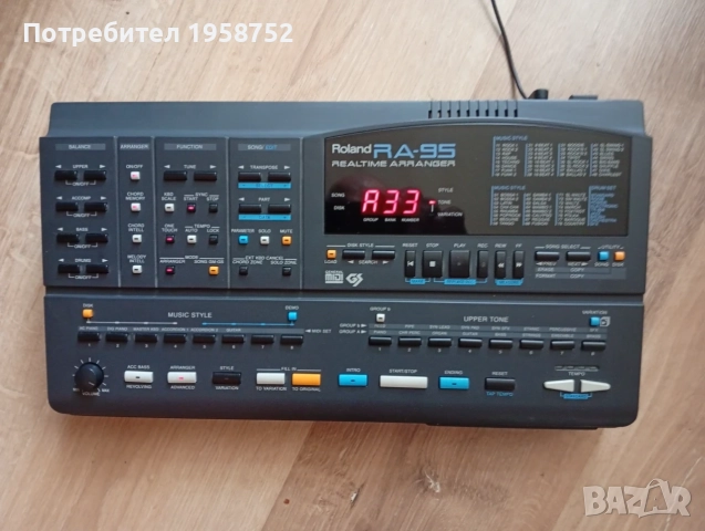 Roland RA95 sound modul real-time arranger, снимка 2 - Синтезатори - 56352489