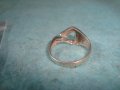 СТАР СРЕБЪРЕН АРТ ДЕКО СТИЛ ПРЪСТЕН СРЕБРО 925 МАЙСТОРСКА ИЗРАБОТКА 25682, снимка 6