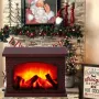 Декоративна камина с изкуствен огън, пламък за декорация с USB кабел, снимка 1