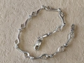 Сребърна гривна (334), снимка 6
