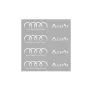 Висококачествени Самозалепващи Се Стикери Audi, снимка 5