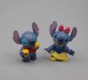 6 бр малки Лило и Стич Stitch фигурки пластмасови PVC за игра и украса торта топер играчки, снимка 2
