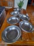 Стара неръждаема паница,паници,неръждавейка, снимка 2