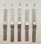 Стоманени Верижки за Часовници.Верижка за Часовник 18 20 22 24мм.Seiko/Orient/Casio/Ракета/Слава/Пол, снимка 4