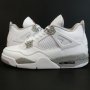 Nike Air Jordan 4 Retro White Oreo Нови Оригинални Обувки Размер 41 Номер Бели , снимка 5