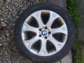 джанти с гуми 19цола БМВ Х5 9J X 19 ET 48 5X120 централен отвор 74.1 заедно с гумите , снимка 1