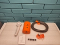 LIEBMAYA преносим къмпинг душ 12V с помпа и батерия 4400mAh, снимка 10