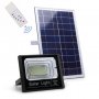 Градински соларен LED комплект, Соларен панел, LED прожектор, Дистанционно управление