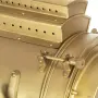 vidaXL Подова лампа тринога, масивно мангово дърво, 193 см, снимка 5