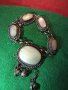 САЧАНЕНА с БЯЛ ИВИЧЕСТ АХАТ ОРИЕНТАЛСКА СТАРИНЕН СТИЛ ОГЪРЛИЦА 5022, снимка 18