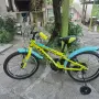 DRAG Alpha 18" детско алуминиево колело с помощни колела - като ново, снимка 1