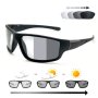 Фотохромни, поляризирани, унисекс слънчеви очила за шофиране, колоездене, риболов, снимка 1 - Слънчеви и диоптрични очила - 42096156