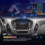Мултимедия, Двоен дин, за Hyundai Tucson IX35, Навигация, дисплей, плеър IX 35, екран Android, IX35 , снимка 4